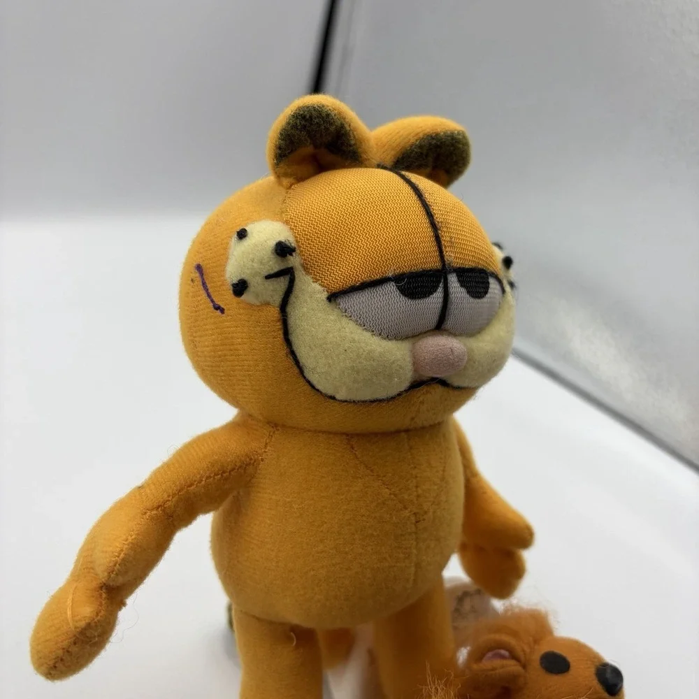 Garfield With Slippers 7 Inch Plush Play By Play Cat Stuffed Animal